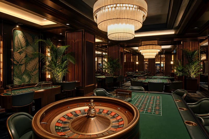 The refined gaming floor at Advance Level Hotel Casino Hotel